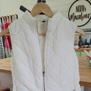 White Puffy Vest